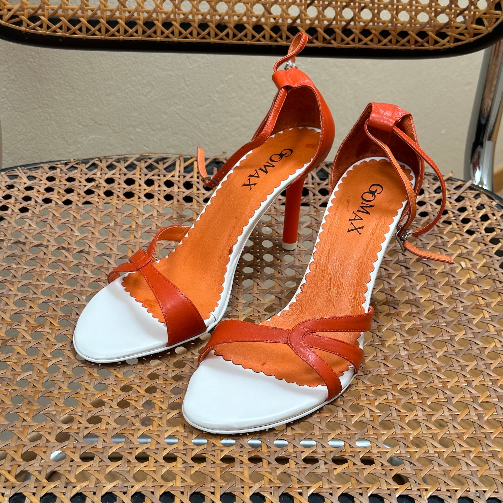 Vintage 90s Scarlett Open Toe Strappy Heel